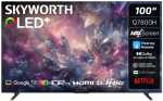 Google 100Q7800H Skyworth 100 144HZ Qled Tv 3840 X 2160 Resolution HDMI USB Bluetooth