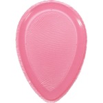 Qosmedix Teardrop Silicone Make-up Applicator With Flocked Back Pink