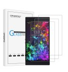 Razer Phone 2 Premium Tempered Glass Screen Protector 9H 3PK