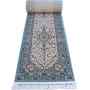 Bk Carpets & Rugs - Indoor Persian Inspired Runner- 80CM X 6M - Blue - Cream