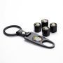 MINI Valve Cap And Key Ring Set