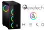 Evetech Hero Tempered Glass Atx Gaming Case