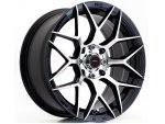 14" A-line Classic 4 100 & 4 108 Black Machine Face Alloy Wheels - Autostyle Motorsport South Africa