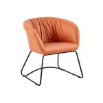 Occasional Contemporary Chair Orange