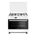 Ferre F9S60E6.PWI Premium Gas/ Electric Freestanding Stove