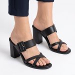 Madison Block Heel - Black - 8