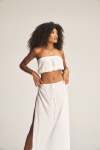 Canggu Crop Bandeau - Milk