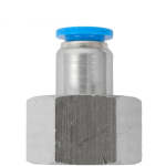AirCraft Pu Hose Fitting Straight Stud 8MM-1 2" F