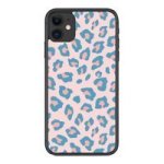Custom Printed Tpu Cases - Apple Iphone 11 & 39 Baby Blue Leopard Print& 39 By