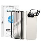 Google Pixel 10 Pro Premium Tempered Glass Screen And Camera Lens Protector 5PK Omoton
