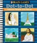 Brain Games Dot To Dot Famous People Spiral Bound