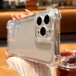 Luxury Original Shockproof Transparent Case For Iphone 15 14 13 12 11 15 Pro Max X XS Max Xr 7 8 14 15 Plus