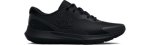 Women's Ua Surge 3 Running Shoes - Black 8