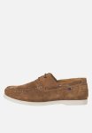 Jfwgolders Suede Boat Shoe - Cognac