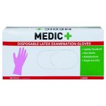 Examination Gloves Latex Powder 100'S - Large
