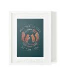 Wild Squirrels Art Print