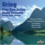 Grieg: Peer Gynt Suites piano Concerto seven Lyric Pieces Cd