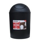 Penflex 12L Swing Lid Bin BLACK-7039B