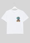 PoP Candy Dino Print Tee - White