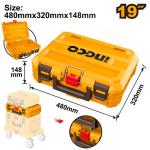 Ingco PBXS102 Stackable Toolbox 475X320X148MM 15KG P clip
