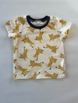 2-3 Y Cheetah T-Shirt Black Trim