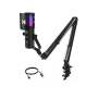 Pc/condenser Noise Canceling Microphone With Boom Arm AW-AM30U