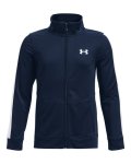 Boys Ua Pennant Full Zip Jacket - Blue Yxl