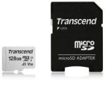 Transcend 300S 128GB Microsdxc sdhc Class 10 U1 Memory Card With Sd Adapter