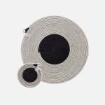 Placemats & Coasters Liquorice Set Of 4 Each
