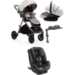 Joie Signature Finiti Travel System + Joie Stages Fx Car Seat Bundle