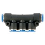 Aircraft - Pu Hose Fitting Manifold 6MM-6MM - 2 Pack