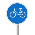 Cyclists Only Road Sign R111