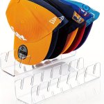 1PC Acrylic Cap Storage Rack With Slots Baseball Cap Display Rack Cap Storage Container Household Storage And Organization For B