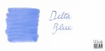 Delta Fountain Pen Ink Bottle Blue