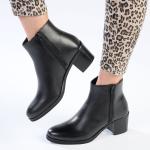 Dawn Side Zip Ankle Boot - Black - 9