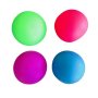 Bright Neon - Squish Novelty Stress Balls Pack Of 4 Assorted Colours