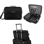 Targus Clamshell Notepac Briefcase Black