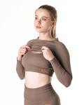 Essential Ribbed Long Sleeve - Small Black