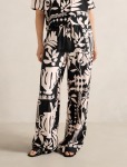 Jenna Drawstring Wide Leg Pants - 16 Mono Rhodes Co-ord