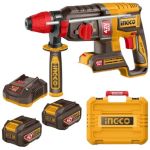 Ingco - Cordless Rotary Hammer Drill 26MM With Batteries & Charger - 42V