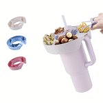 Stanley 40OZ Insulated Tumbler With Snack Bowl - Sustainable Wheat Straw Fit For 30OZ & 40OZ Cups Perfect For Sports & Outdoor A