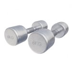 Fixed Chrome Dumbbells 2X 6KG