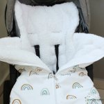 3-IN-1 Snuggle Baby Sleeping Bag Rainbows