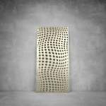Laser Cut Screen - Design 076 - 2900 X 1400 X 20 Matt Gold Outdoor