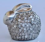 Silver Daisy Design Bunny – 23X17X23CM