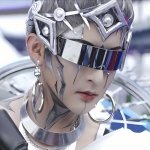 Cyberpunk Sci-fi Cool One-piece Decorative Fashion Glasses For Bar Club Rave Party Supply Photo Prop