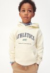 Print-detail Hoodie - Light Yellow Athletics