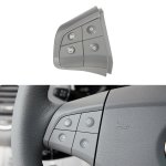 Car Left Side 4-BUTTON Steering Wheel Switch Buttons Panel 1648200010 For Mercedes-benz W164 Left Driving Grey