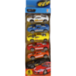 Super Car Turbo Pull Back Car Set 6-PACK