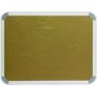 Parrot Notice Board - Info Board Aluminium Frame 3000 X 1200MM - Beige